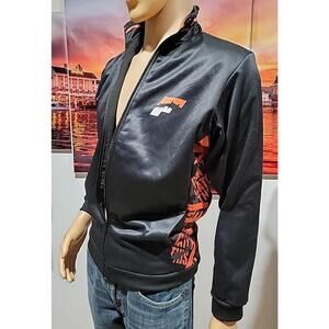 Meta Sweatshirt “CAN'T CATCH THIS” Size S Men's Jacket Lined W/Pockets #C